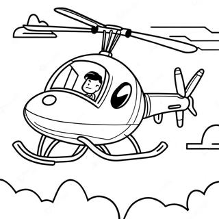 Pagina Para Colorir Skye Voando Alto Em Seu Helicoptero 69594-57335