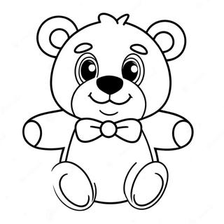 Pagina Para Colorir Personagens Fofo Do Build A Bear 69614-57358