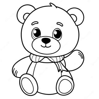 Pagina Para Colorir Personagens Fofo Do Build A Bear 69614-57359