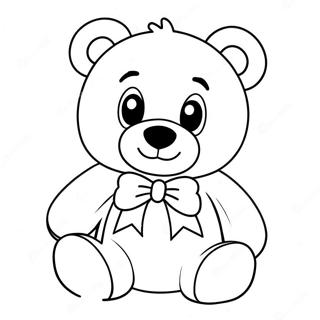 Pagina Para Colorir Personagens Fofo Do Build A Bear 69614-57360