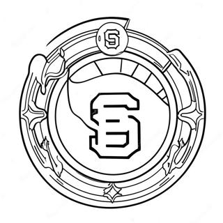 Pagina Para Colorir Logo Dos Sf Giants 69623-57362