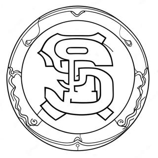 Pagina Para Colorir Logo Dos Sf Giants 69623-57364