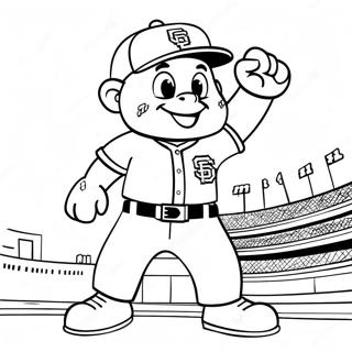 Pagina Para Colorir Mascote Dos Sf Giants 69624-57370