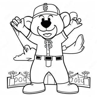 Pagina Para Colorir Mascote Dos Sf Giants 69624-57371