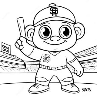 Pagina Para Colorir Mascote Dos Sf Giants 69624-57372