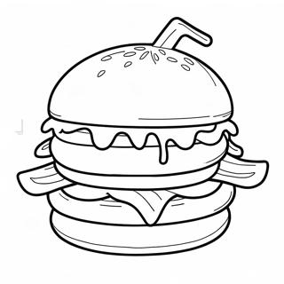 Pagina Para Colorir Do Mascote Whataburger 69674-57404