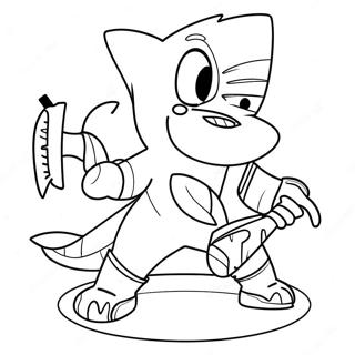 Pagina Para Colorir Do Mascote San Jose Sharks 69714-57471