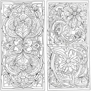 Paginas Intricadas Para Colorir Do Livro De Kells 69794-57502