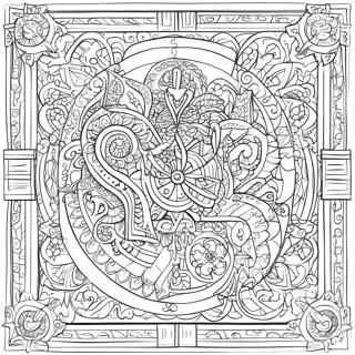 Paginas Intricadas Para Colorir Do Livro De Kells 69794-57504