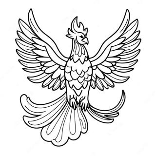 Pagina Para Colorir Da Majestosa Fenix Ascendente 6985-5677