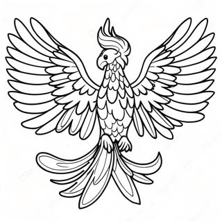 Pagina Para Colorir Da Majestosa Fenix Ascendente 6985-5679