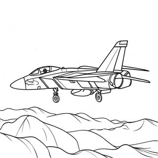 F14 Tomcat Páginas Para Colorir