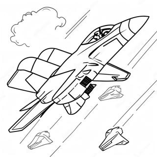 Pagina Para Colorir Do F14 Tomcat Em Voo 69864-57773