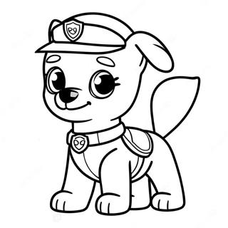 Pagina Para Colorir Da Skye Do Patrulha Canina Aventureira 69874-57559