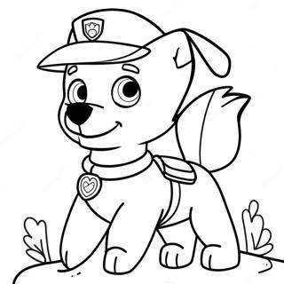 Pagina Para Colorir Da Skye Do Patrulha Canina Aventureira 69874-57560