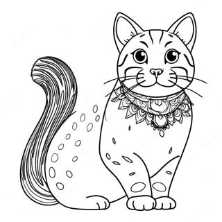 Pagina Para Colorir Do Gato Bengal 69893-57574