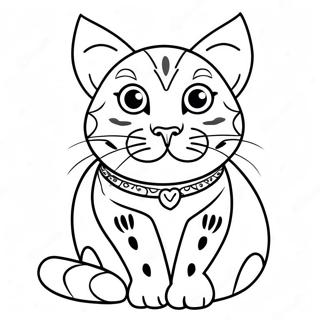 Pagina Para Colorir Do Gato Bengal 69893-57576