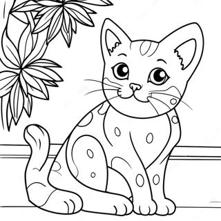 Pagina Para Colorir Do Gato Bengal 69893-57801