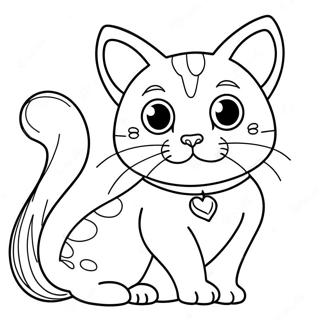 Pagina Para Colorir Do Gato Bengal Brincalhao 69894-57577