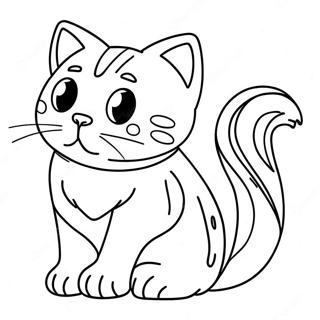 Pagina Para Colorir Do Gato Bengal Brincalhao 69894-57578