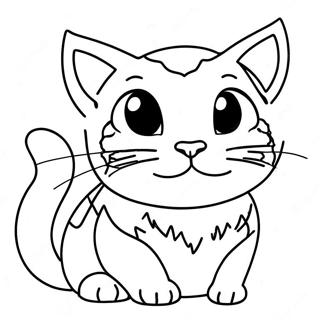 Pagina Para Colorir Do Gato Bengal Brincalhao 69894-57580