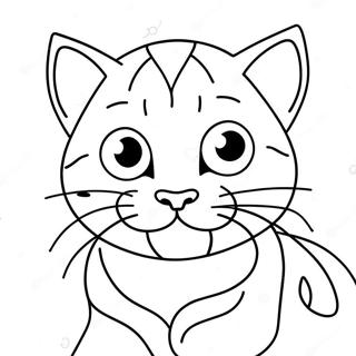 Pagina Para Colorir Do Gato Bengal Brincalhao 69894-57797