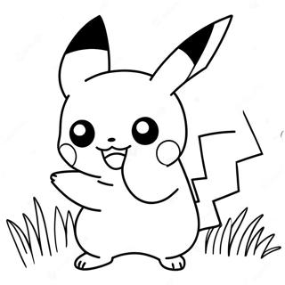 Pagina Para Colorir Do Pikachu Em Acao 69934-57833