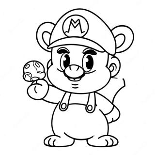 Pagina Para Colorir Do Mario Tanooki 69963-57854