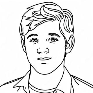 Niall Horan Páginas Para Colorir