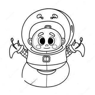 Pagina Para Colorir Do Alienigena Fofo De Toy Story Na Nave Espacial 69994-57882