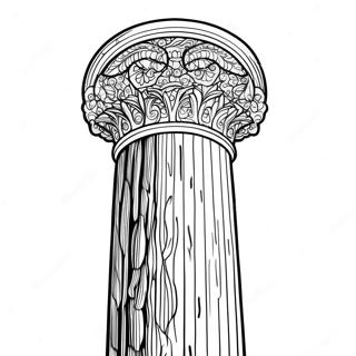 Pagina Para Colorir Do Majestoso Pilar De Nuvem 70004 57896