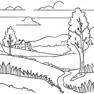 Pagina Para Colorir Da Linda Paisagem Da Pensilvania 70034-57701