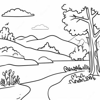 Pagina Para Colorir Da Linda Paisagem Da Pensilvania 70034-57922