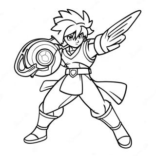 Pagina Para Colorir De Valkyrie Beyblade Dinamica Em Batalha 70104-57967