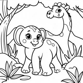 Pagina Para Colorir De Animais Da Selva 70133-57996