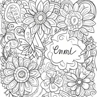 Pagina Para Colorir De Doodles Criativos De Bullet Journal 70164-58019