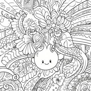 Pagina Para Colorir De Doodles Criativos De Bullet Journal 70164-58020