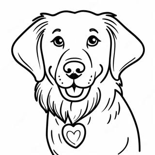 Pagina Para Colorir De Golden Retriever 701-559