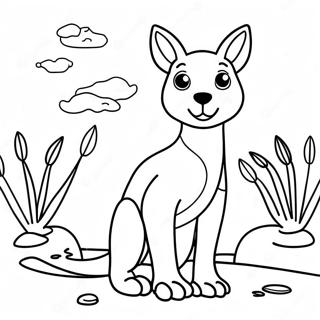 Pagina Para Colorir De Animais Australianos 70213-58055