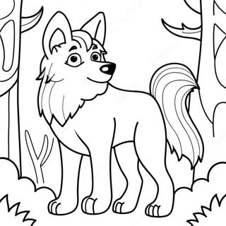 Pagina Para Colorir Lobo Mitico 7024-5715