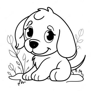 Pagina Para Colorir De Filhote De Golden Retriever Brincalhao 702-564