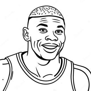 Pagina Para Colorir Do Russell Westbrook 70323-58127