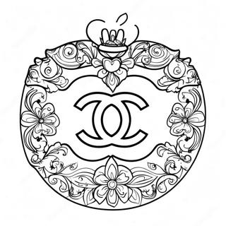 Pagina Para Colorir Do Logo Da Chanel 70523-58302