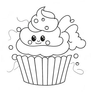 Pagina Para Colorir Deliciosa Cupcake 7065-5749