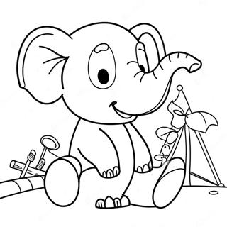 Babar Páginas Para Colorir