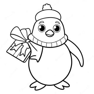 Pagina Para Colorir Pinguim De Natal 70823-58532