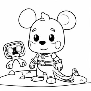 Pagina Para Colorir Funko Pop Disney 70833-58555