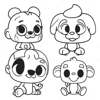 Funko Pop Disney Páginas Para Colorir