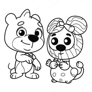 Pagina Para Colorir Personagens Adoraveis Da Funko Pop Disney 70834-58551