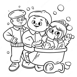 Pagina Para Colorir Dos Garbagem Pail Kids 70873-58580